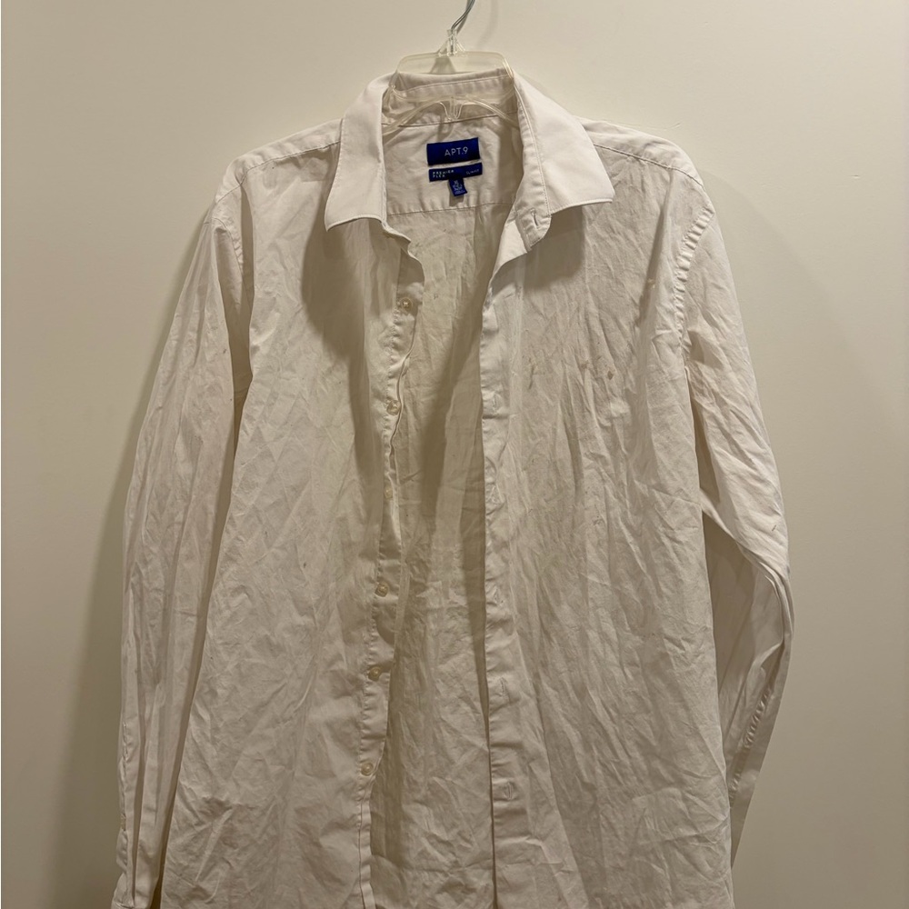 Apt. 9 White Dress Shirt